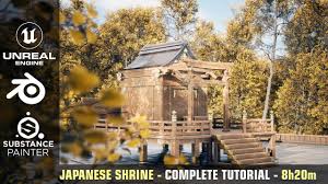 Udemy Japanese 3D Environment In Depth Tutorial Course